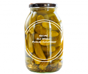 Old World Pickle  Recipe