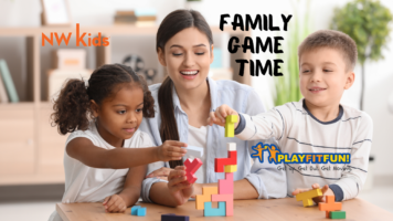 Childhood development through family game time