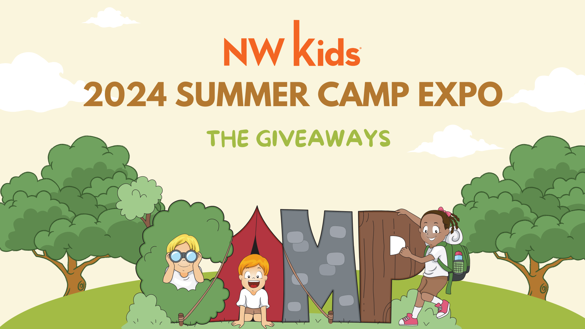 2024 NW Kids Summer Camp Expo The Giveaways! NW Kids Magazine