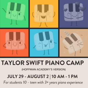 Taylor Swift Piano Camp 2024