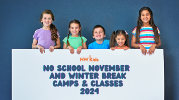 No School November and Winter Break Camps & Classes 2024